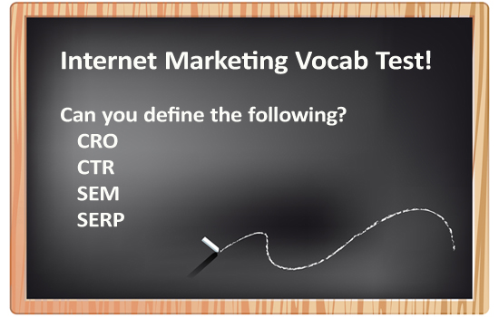 Raleigh Internet Marketing Vocab