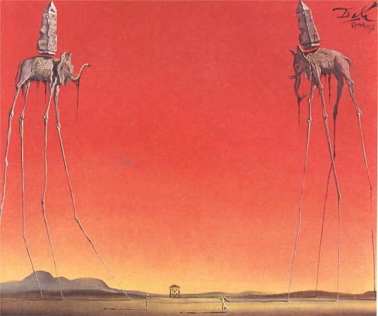 The Elephants- Salvadore Dali as a web designer?