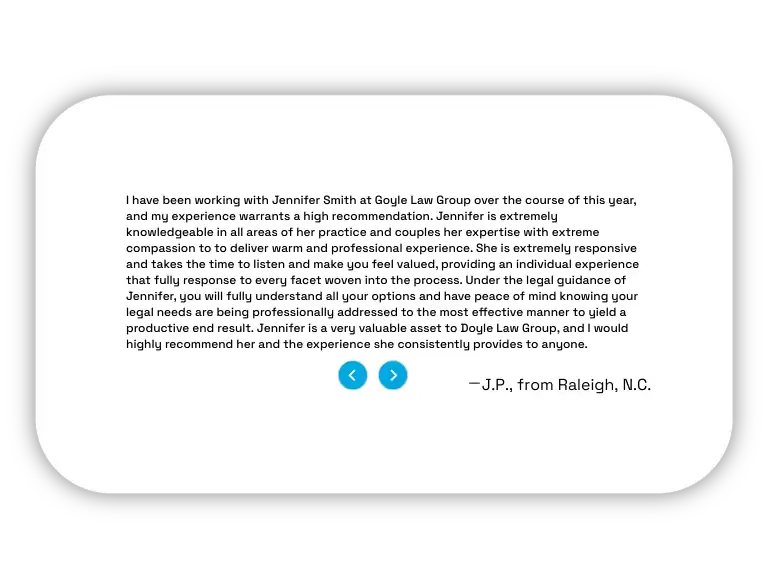 JP from raleigh review Doyle law group FINAL