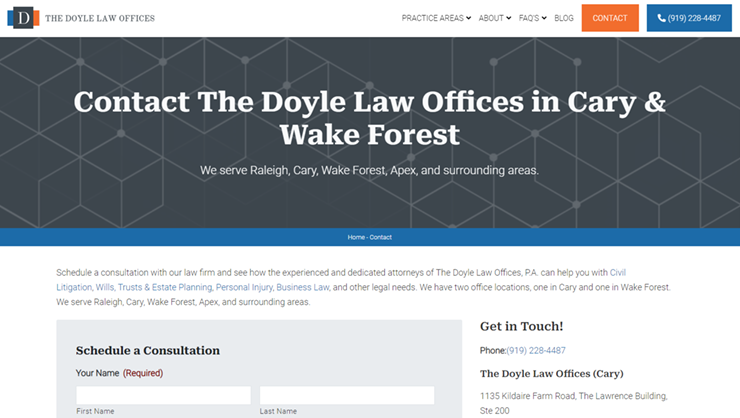 Personal-Injury-Civil-Law-Website-Design