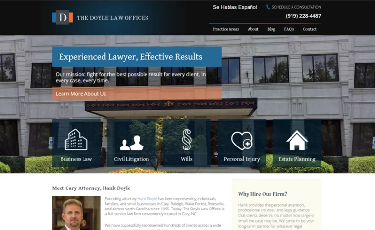 Personal-Injury-Law-Firm-Website-Design-before