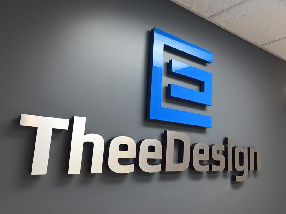 TheeDigital Sign New Office