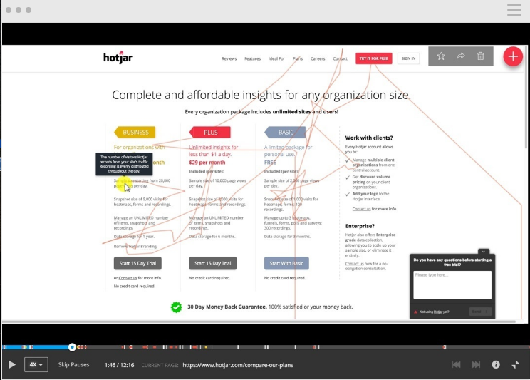 heatmap for bad websites