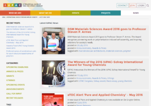 IUPAC News Page