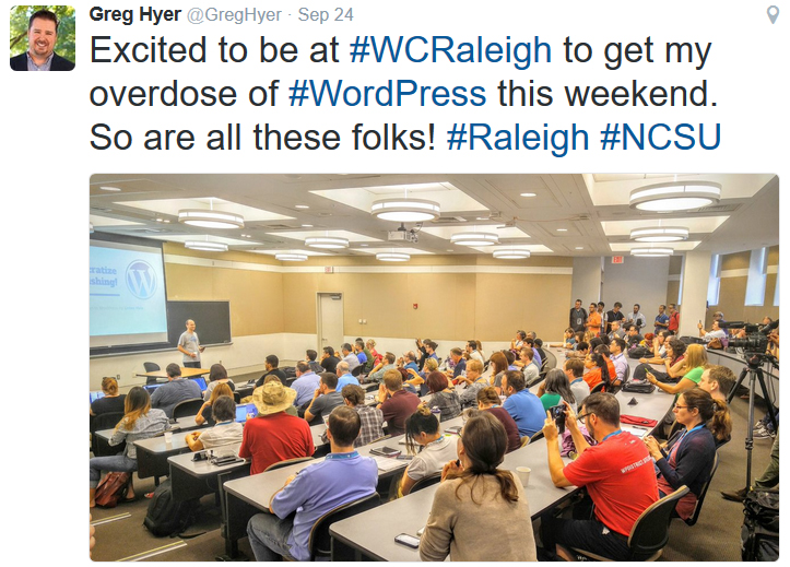 WordCamp Raleigh 2016