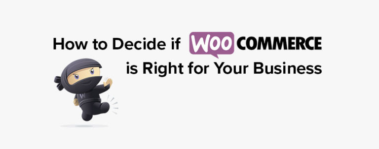 How to decide if WooCommerce is right for your business - TheeDesige ecommerce development and marketing