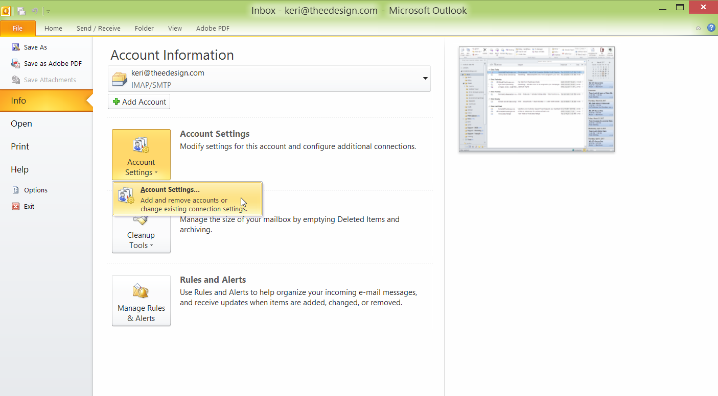 How to Set Up Email in Outlook for Windows - TheeDigital