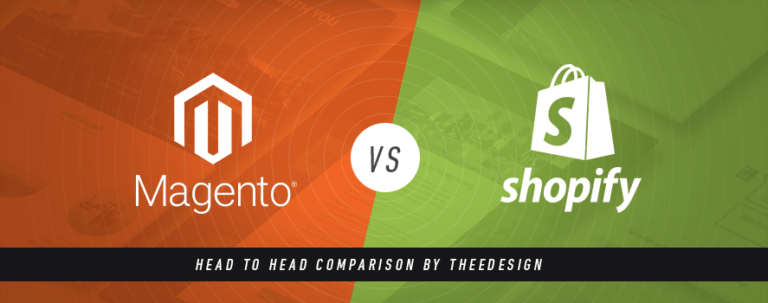 Magento Vs. Shopify by TheeDesign - Ecommerce Website Development and Marketing