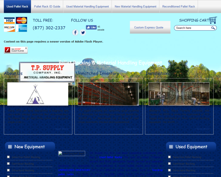 TP Supply Before Screenshot