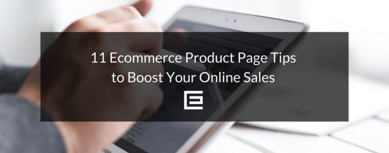 ecommerce product page tips