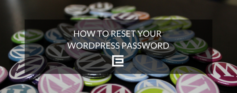 WordPress Password Reset