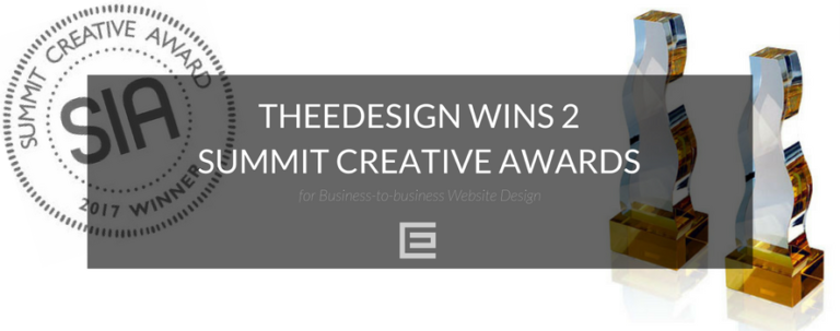 TheeDesign Wins 2 Summit Creative Awards