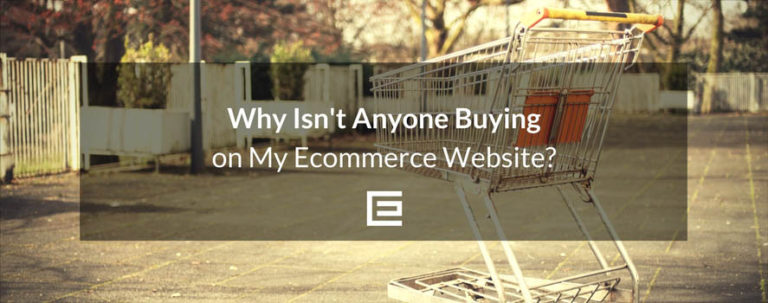 Why isn't anyone buying on ecommerce