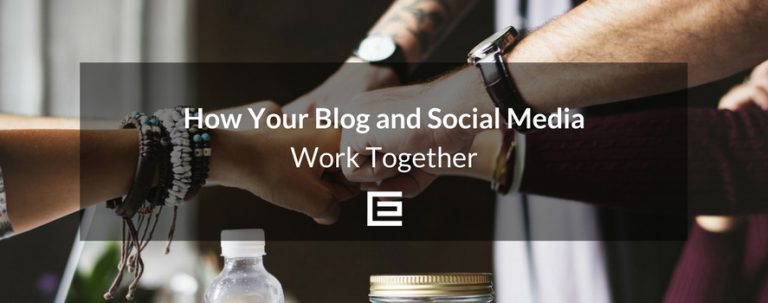 blog social media together