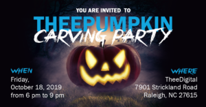 TheePumpkin Carving Party - 2019