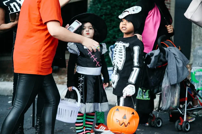Kids in Halloween Costume