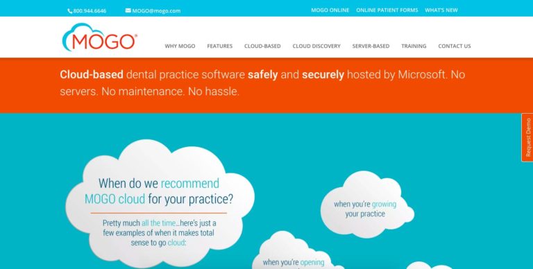 mogo cloud software for dentists
