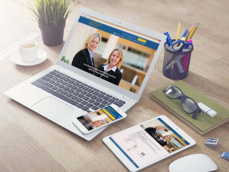 Custom Web Design for a Family Law Firm