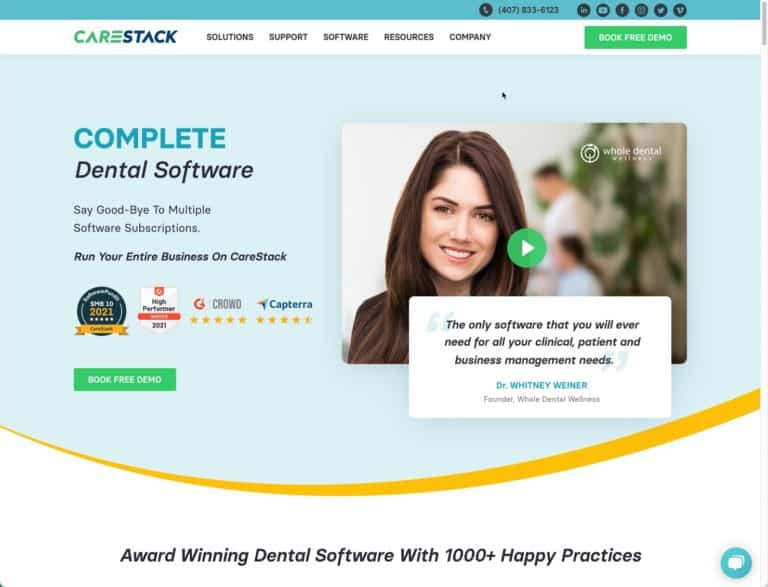 carestack homepage