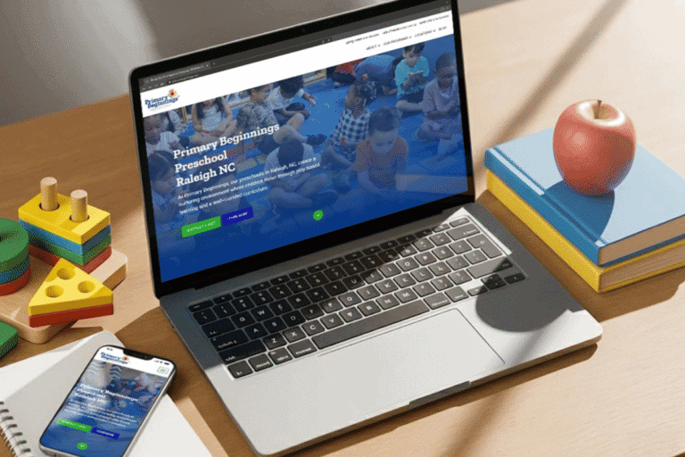 primary beginnings custom wordpress development