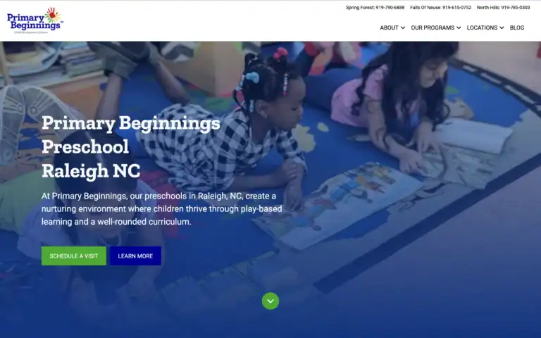 primary beginnings website
