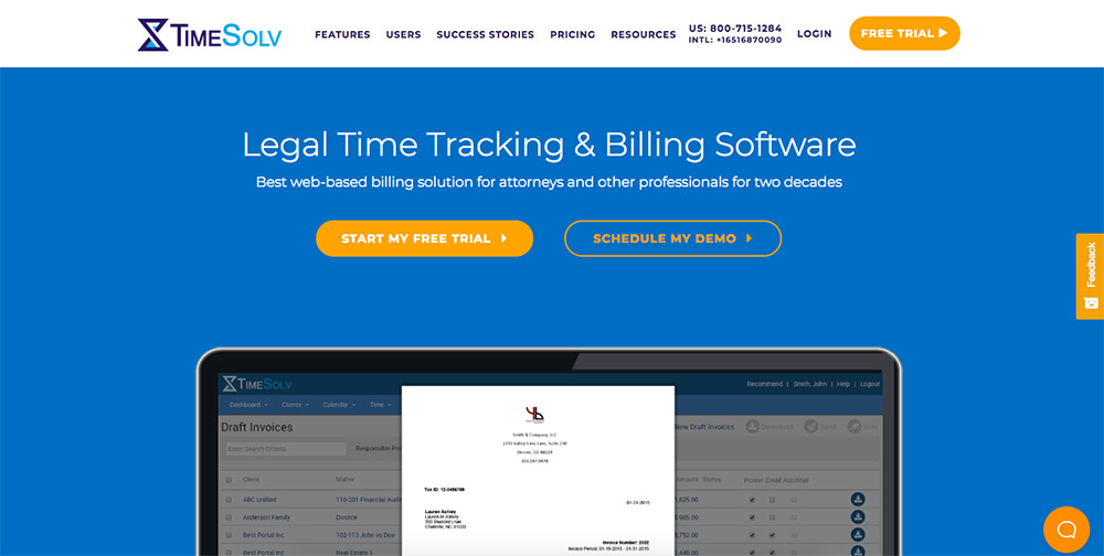 TimeSolv - Legal Software