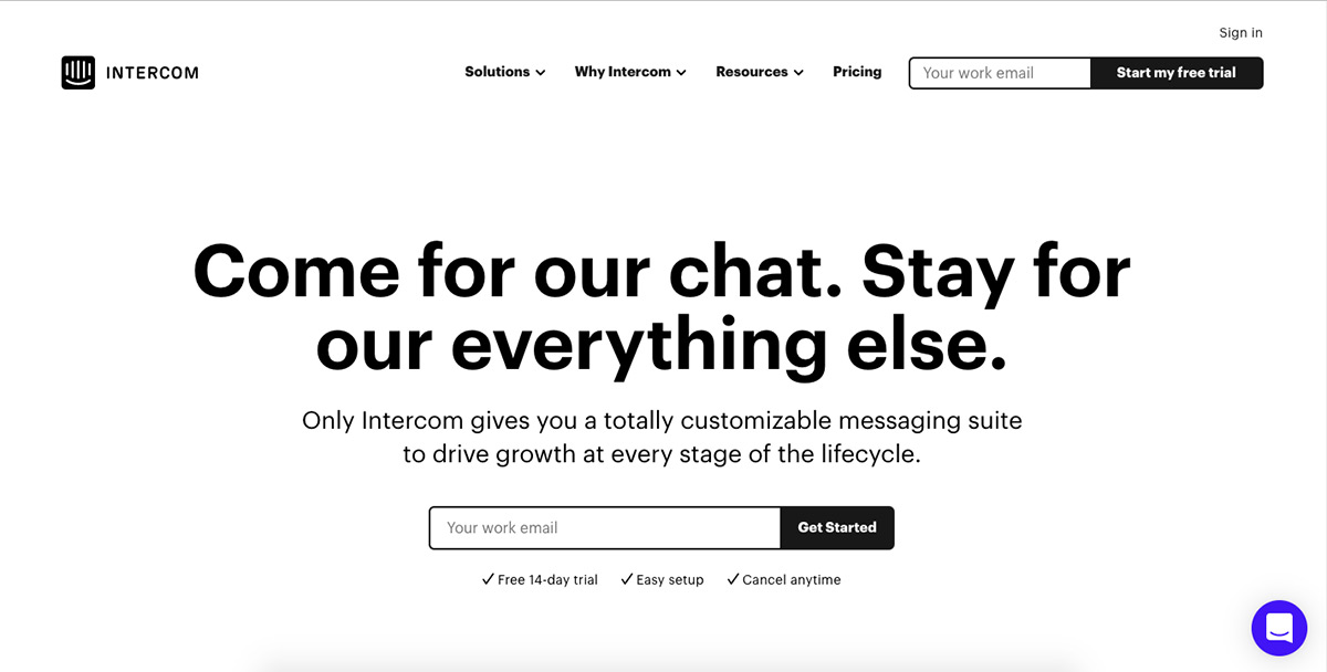 intercom for wordpress