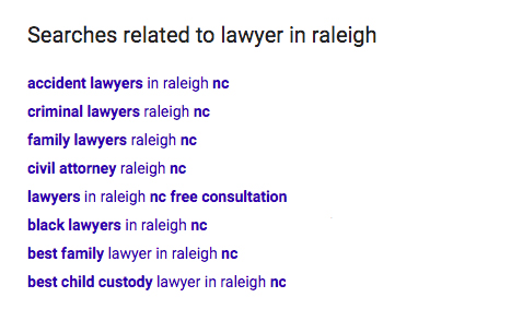 lawyer related searches in google lawyer related searches in google