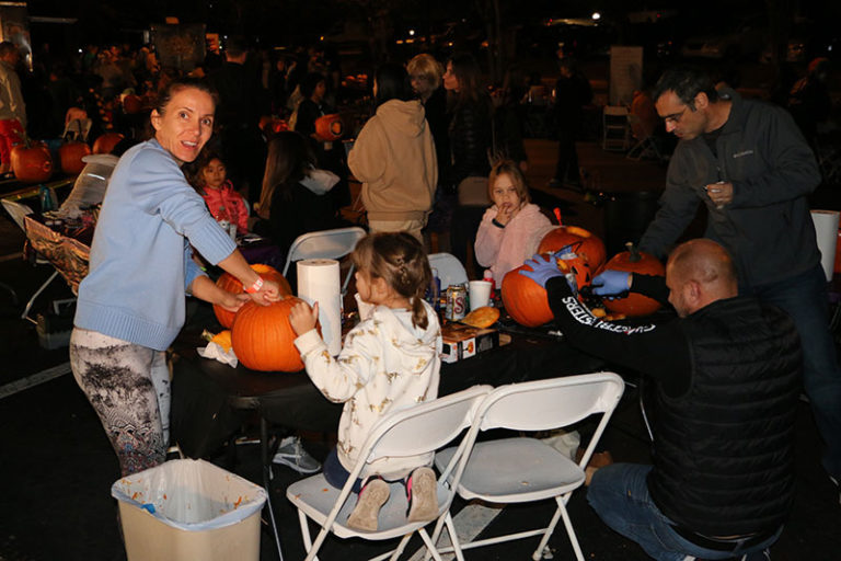 pumpkin carving party