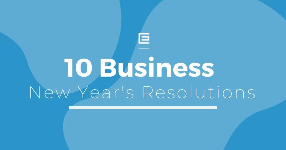 2020 business new year's resolutions