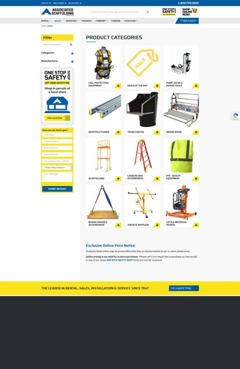 Associated Scaffolding Products