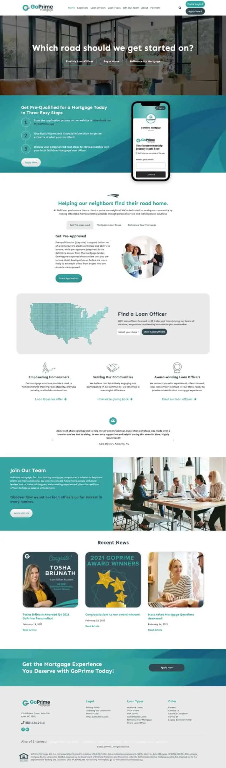Rebranding of Go Prime Mortgage Company