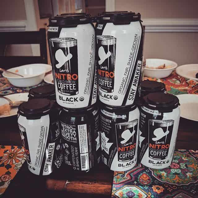 Picture of Nitro Cold Brew coffee cans