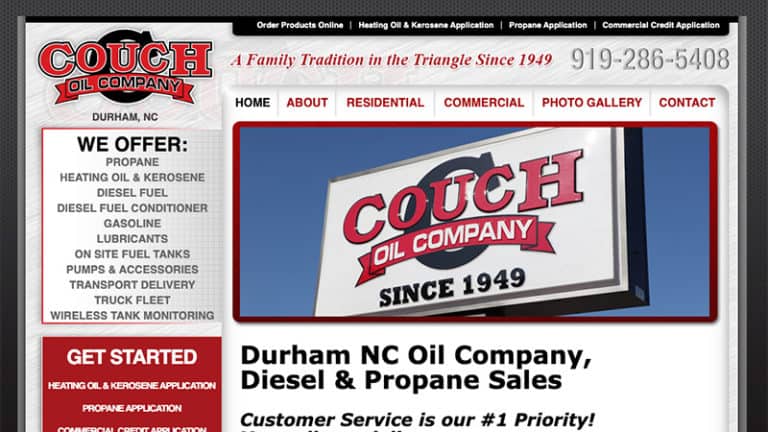 Couch Oil Company | BEFORE screenshot