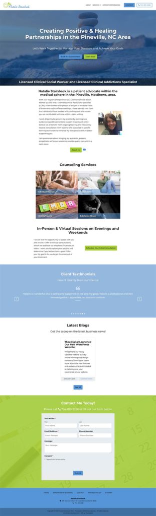 Hosting Services for a Licensed Clinical Social Worker