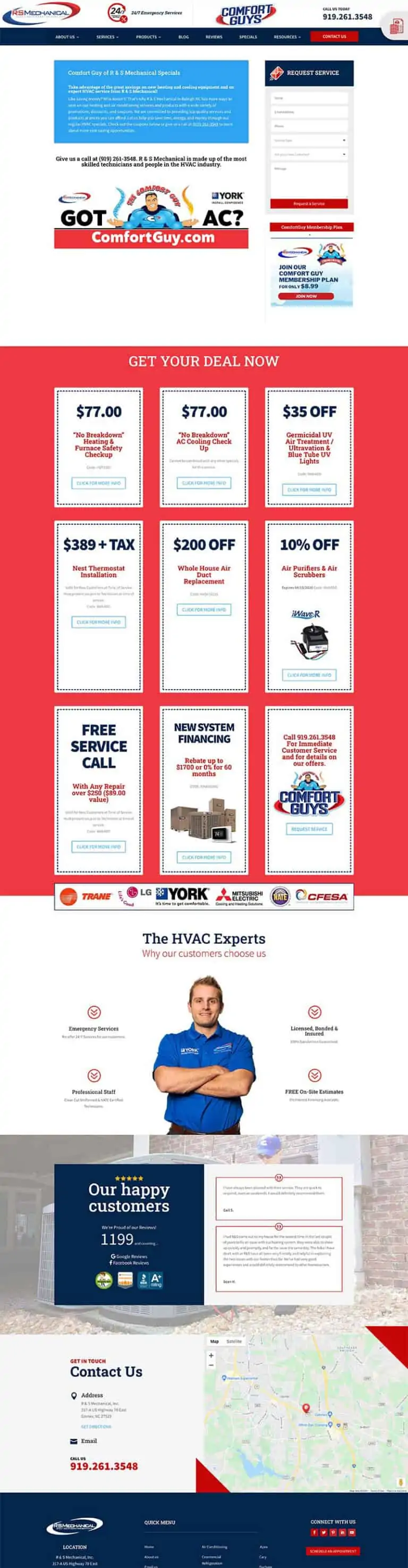 Mobile Friendly Web Design for HVAC Industry