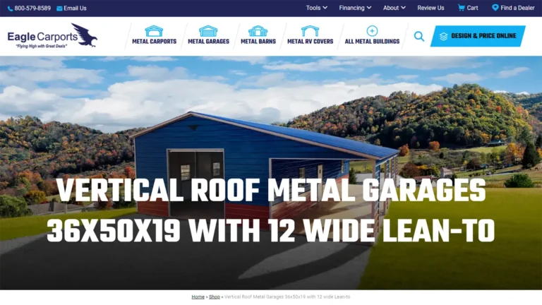 Metal Building Product Page