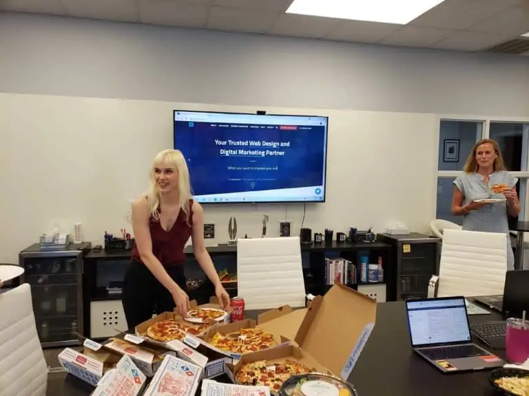 TheeTeam Get Together Pizza Party