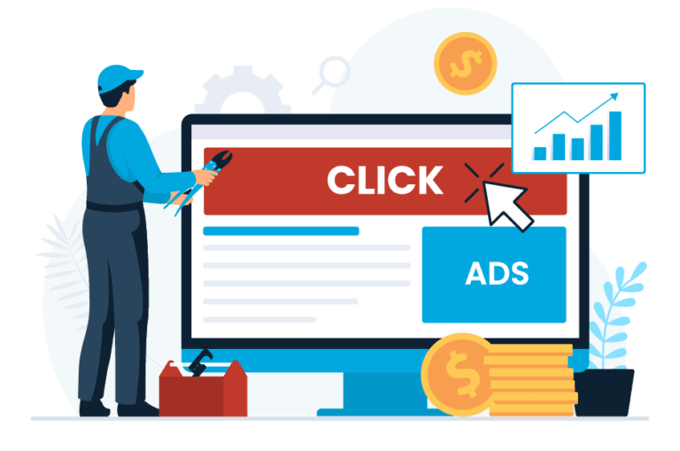 pay per click ads for HVAC website