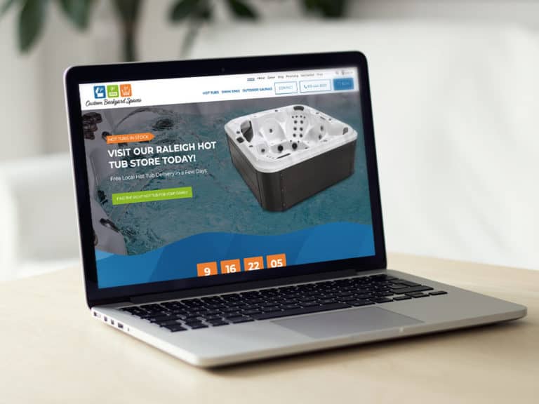 Custom WordPress Features for Retail Hot Tub Business