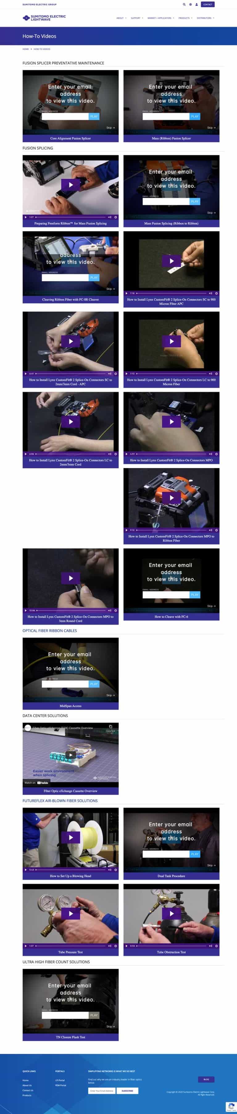 PPC Services for an Optical Fiber and Cable Manufacturing Company