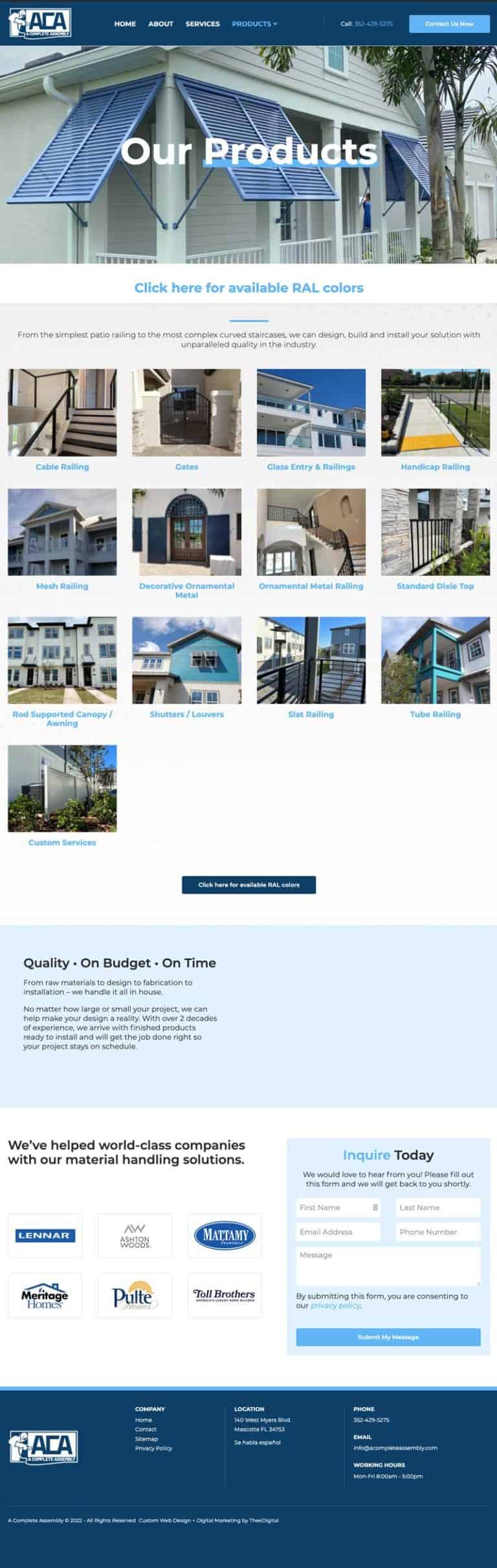 Branding and Web Design for a Custom Welding Company