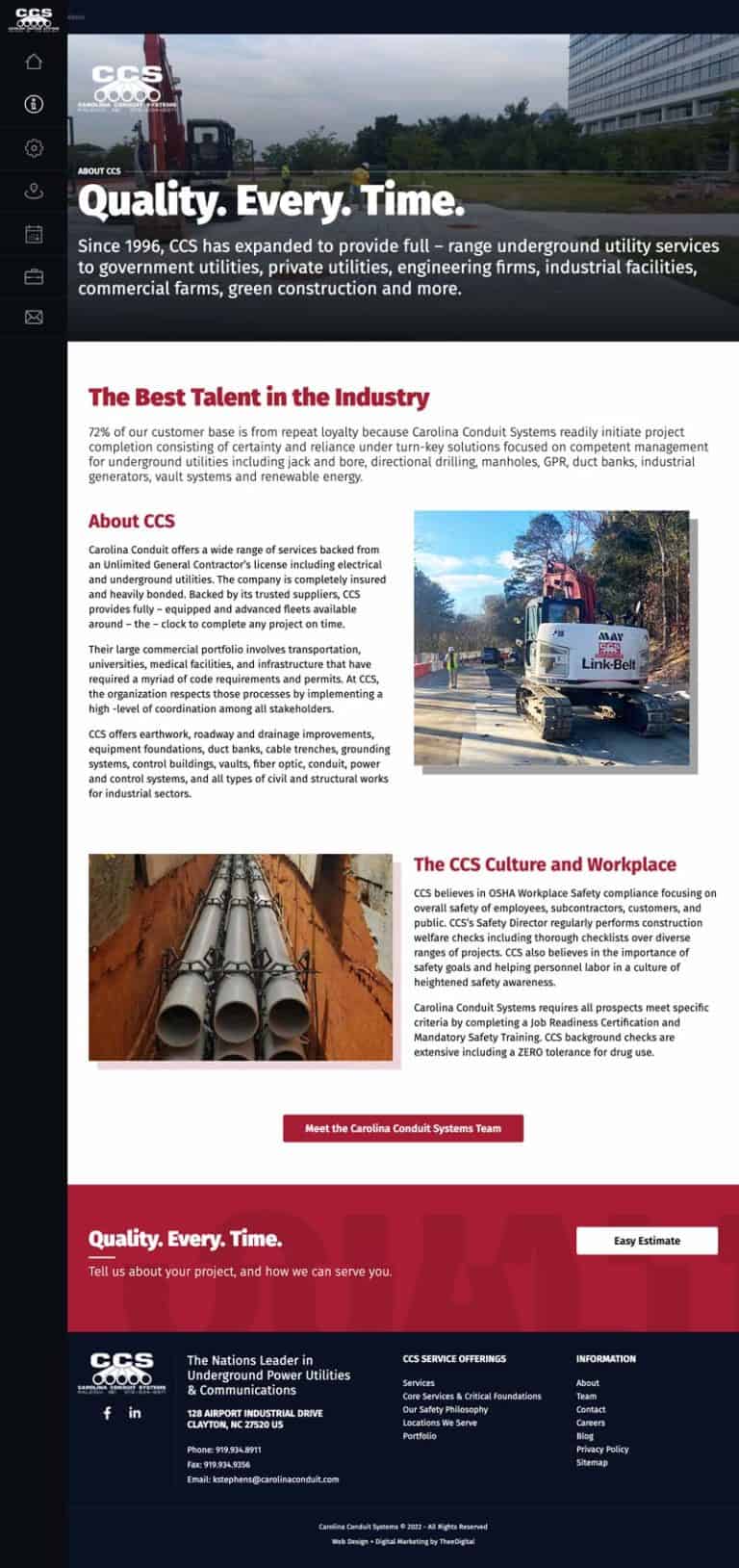 Marketing for a Construction Industry Client