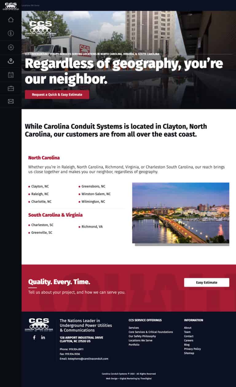 WordPress Development for a Construction Industry Client