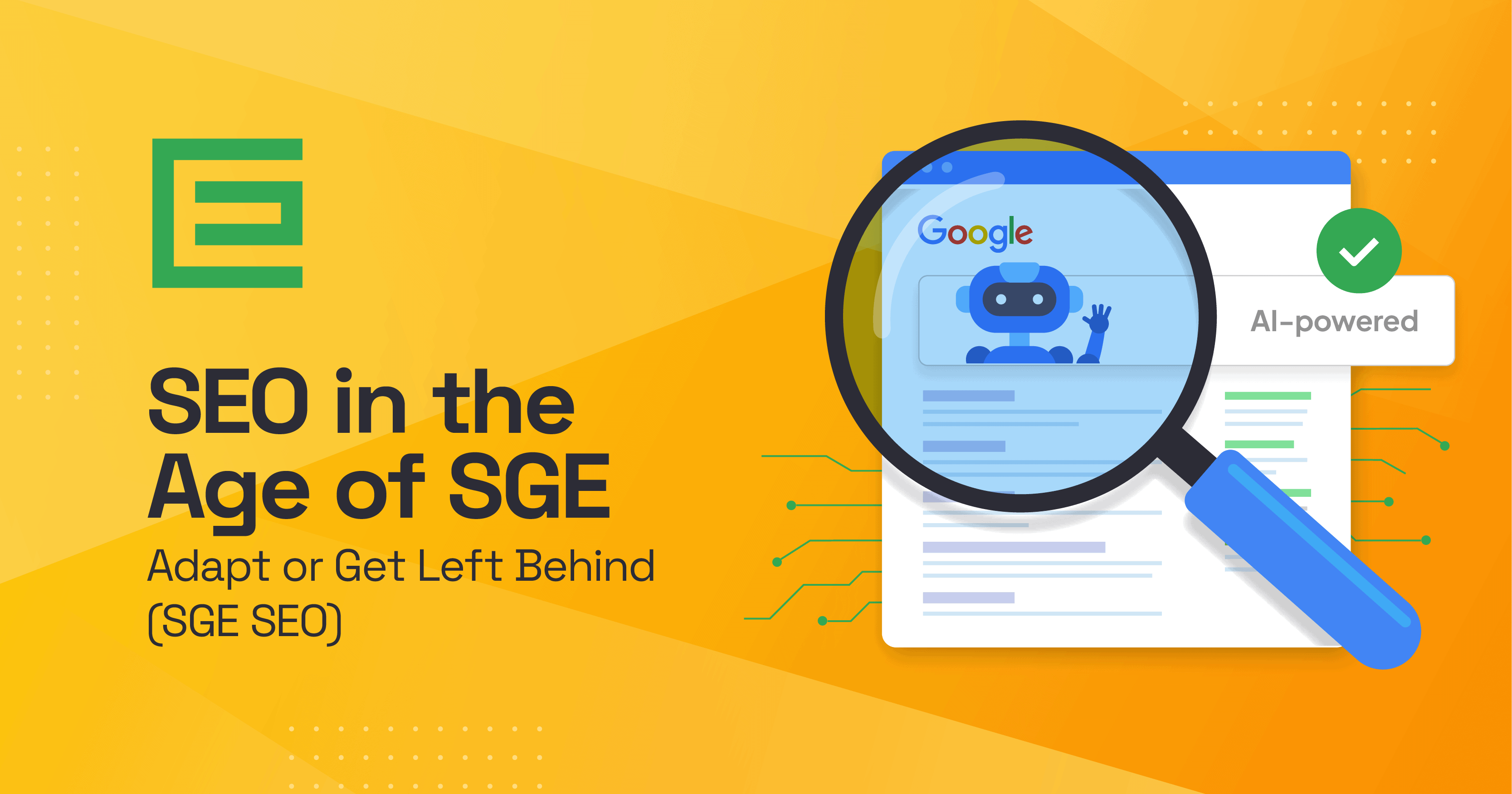 search engine optimisation within the Age of SGE: Adapt or Get Left Behind (SGE search engine optimisation) | Digital Noch