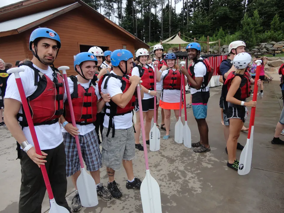 2013 - Team rafting trip