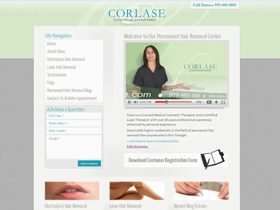 First paying client, Corlase
