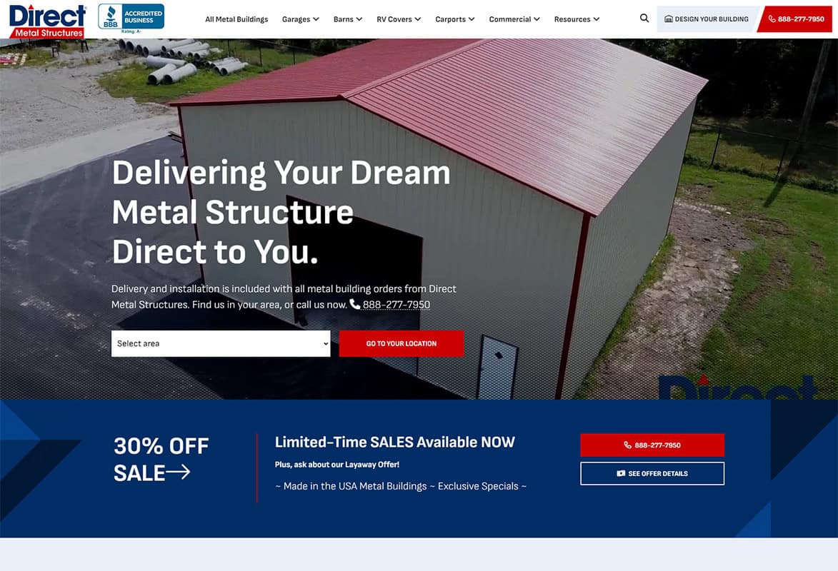 Direct Metal Structures - TheeDigital