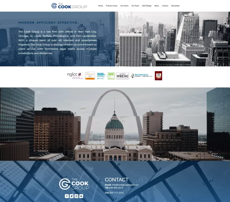 Before web page for cook legal group