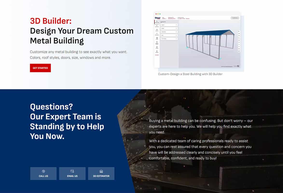 Direct Metal Structures - TheeDigital